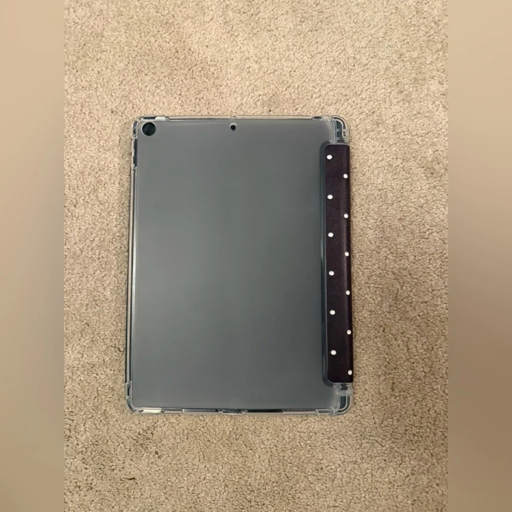 Black Polka Dot IPad Case